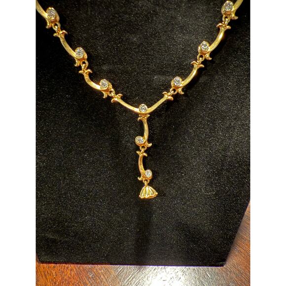 Avon Extraordinary Briolette Vine Necklace Vintage 2005 - Picture 1 of 3